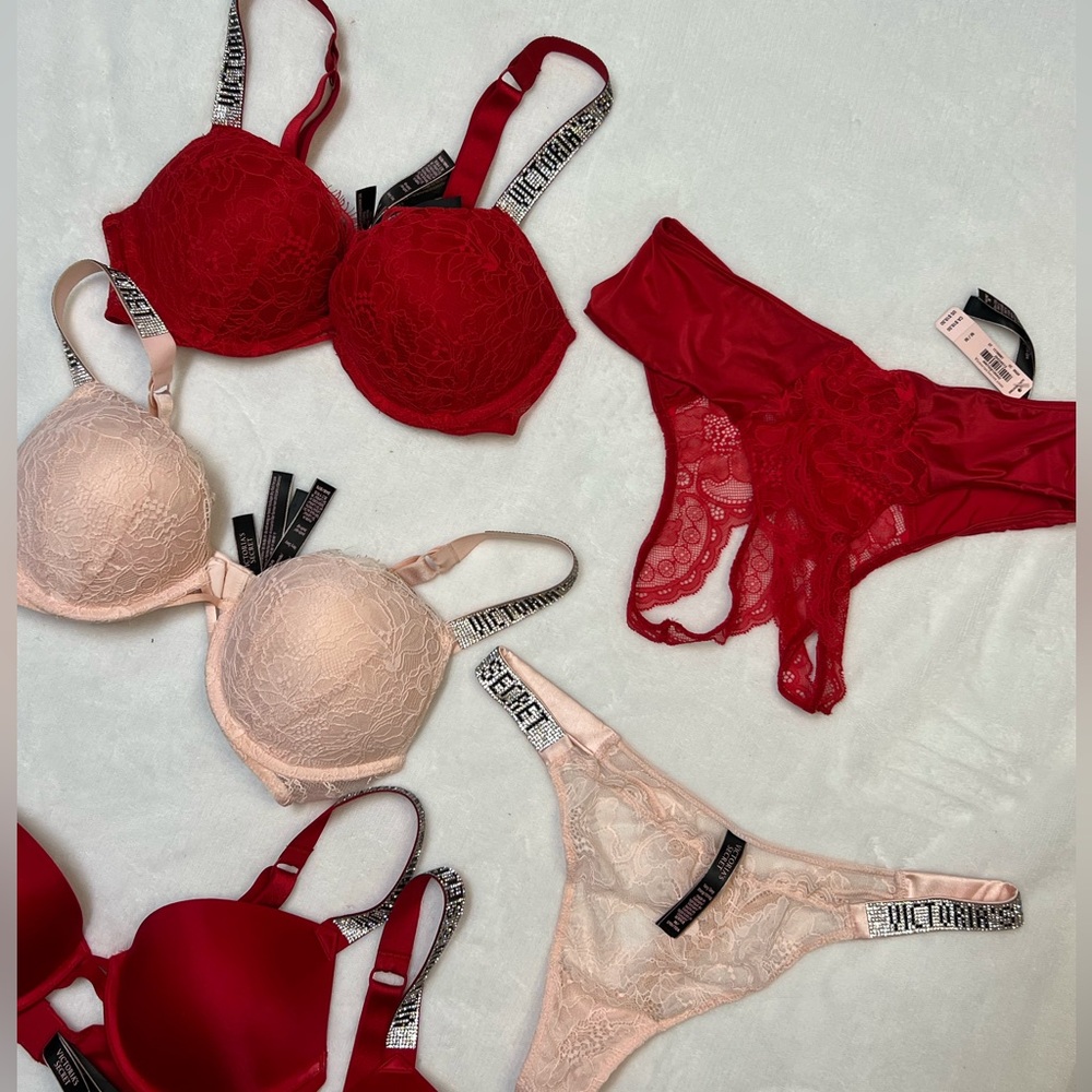 VICTORIA SECRET BRA & PANTY SET DIFF STYLES